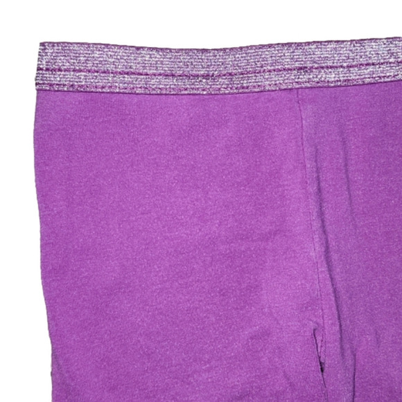 GARANIMALS Purple Leggings with Shimmery Waistband - Picture 2 of 3